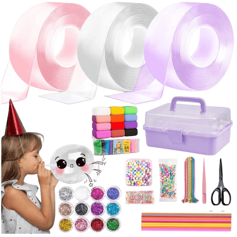 TAŚMA NANO DWUSTRONNA DO ROBENIA BANIEK WYTRZYMAŁA